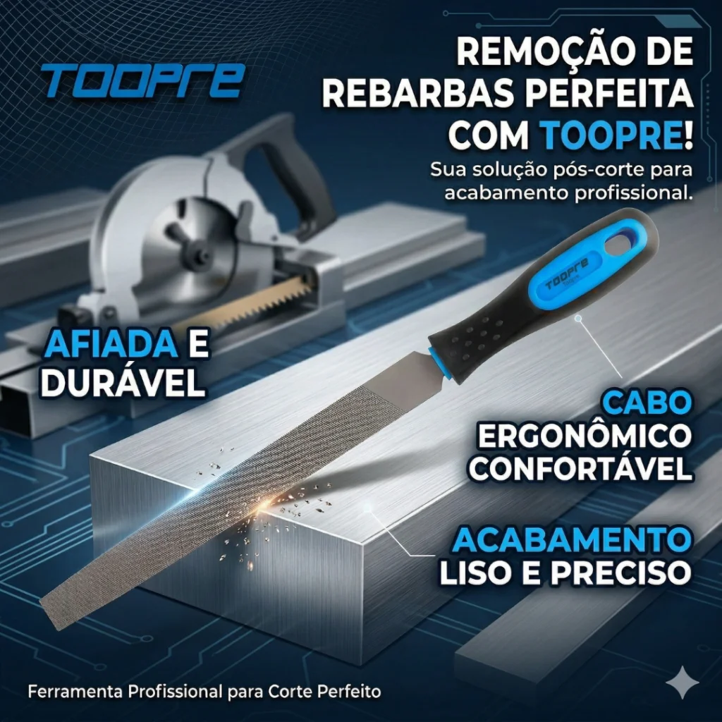 LIXA TOOPRE PARA REMOCAO REBARBAS CANOS