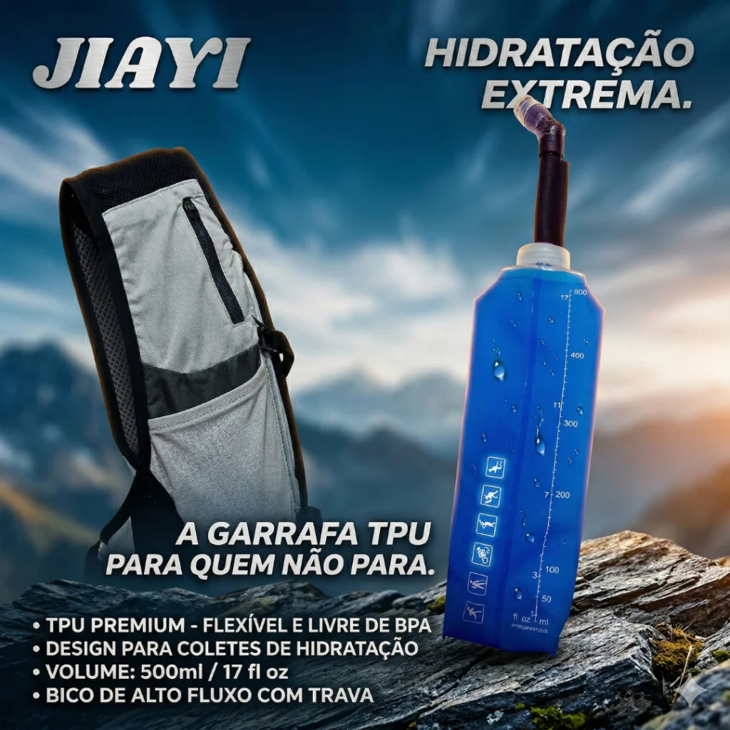 GARRAFA JIAYI TPU 500ml