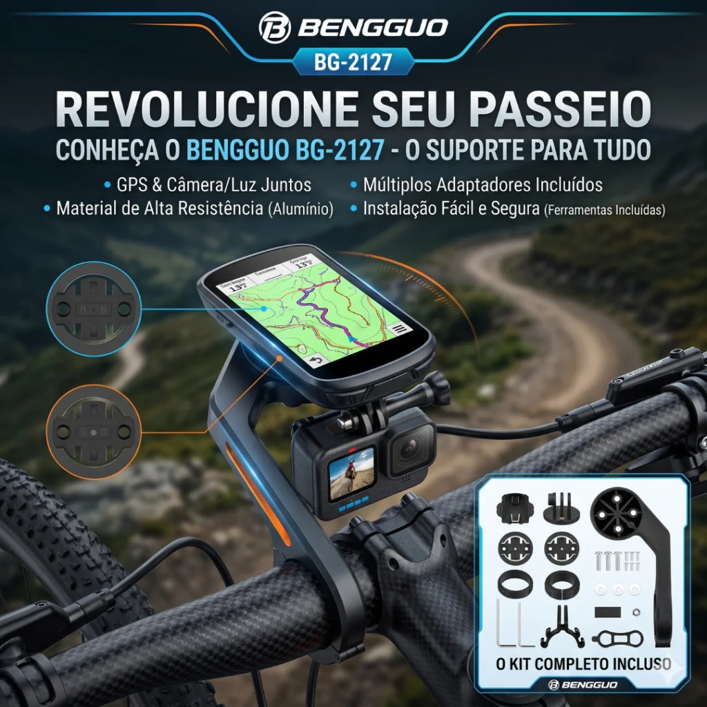SUPORTE GPS BENGGUO BG-2127 NYLON
