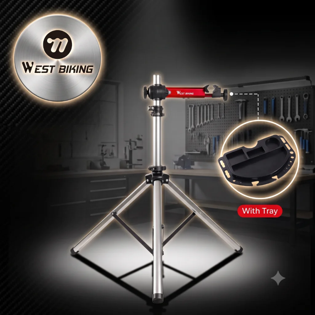 SUPORTE CAVALETE MANUTENCAO WEST BIKING PREMIUM 