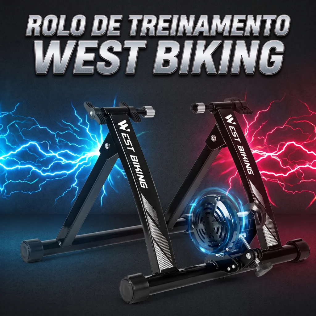 ROLO TREINAMENTO WEST BIKING SEM REGULAGEM VELOCIDADE