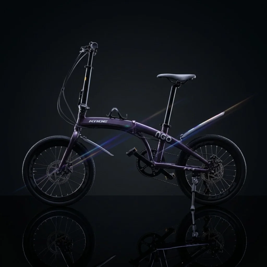 BICICLETA KADE K4 DOBRAVEL - PURPLE PEROLIZADO