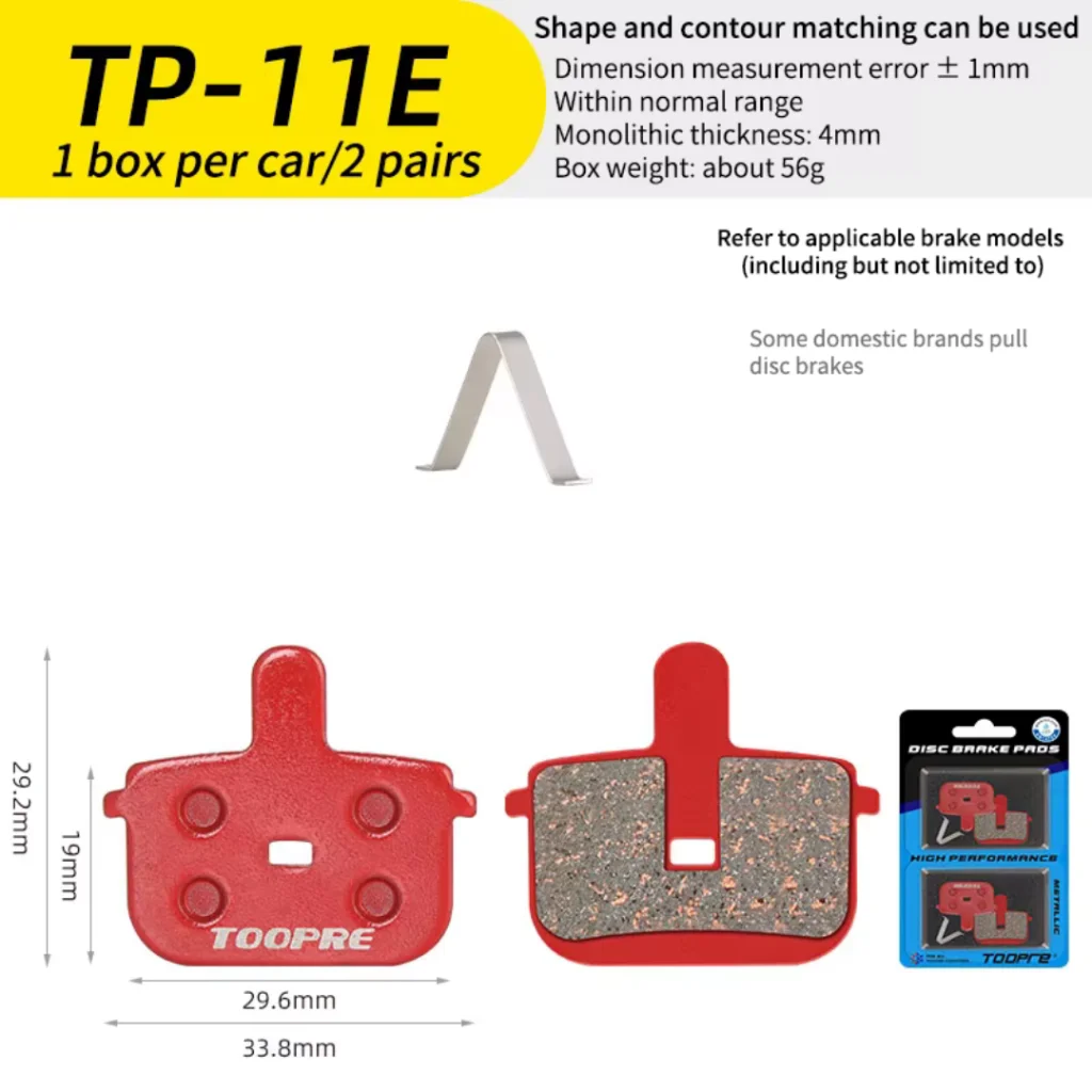 PASTILHA TOOPRE TP-11E 2 PARES
