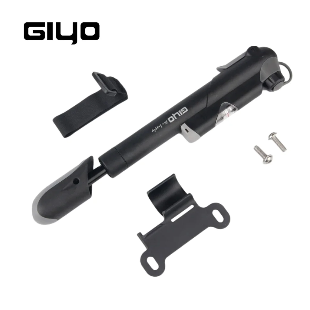 BOMBA AR GIYO GP-41S MINI MANOMETRO 100 PSI