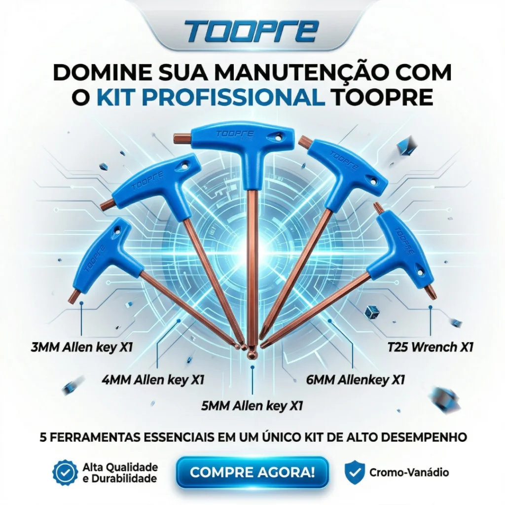 KIT CHAVE TOOPRE 5 MEDIDAS ALLEN