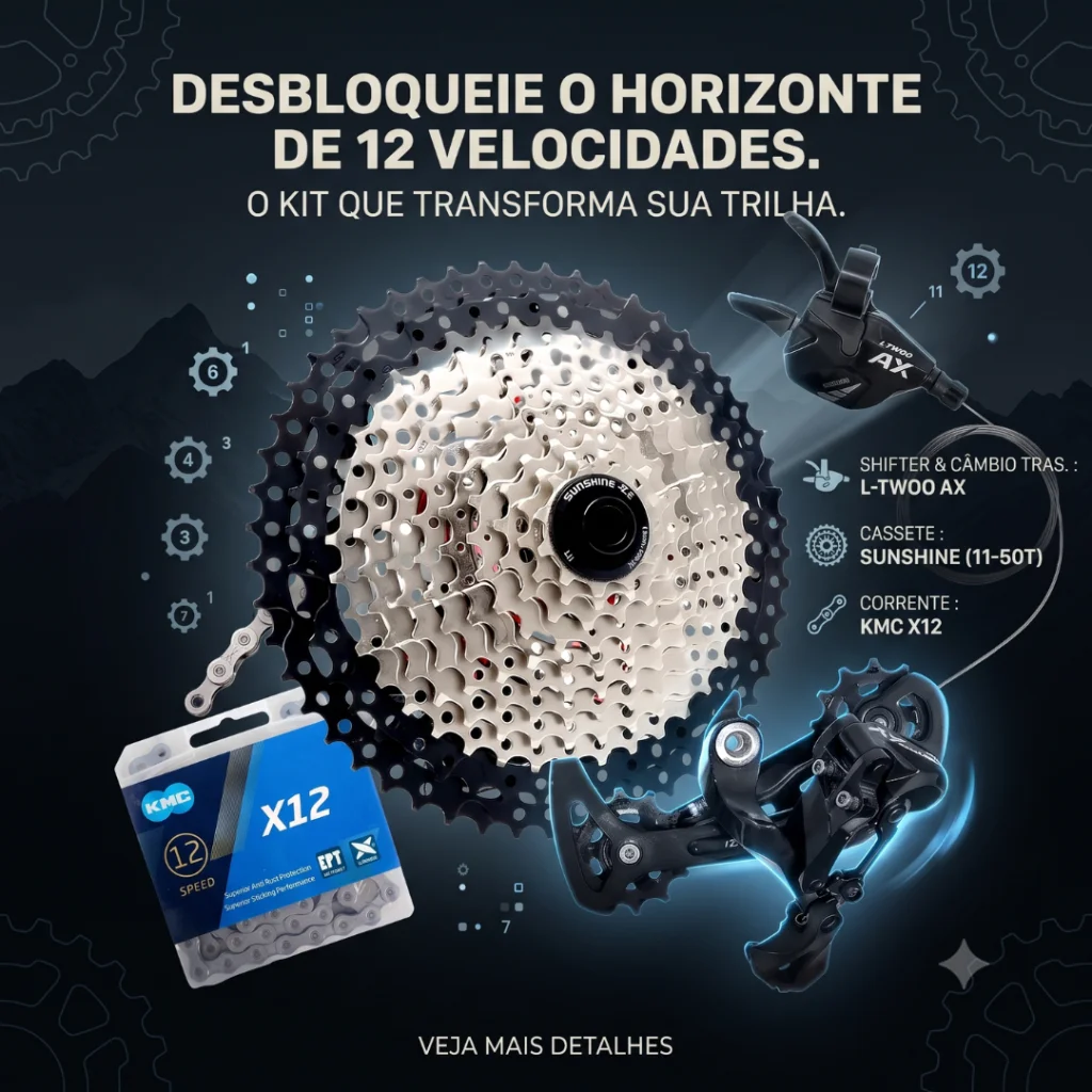KIT TRANSMISSAO L-TWOO 12 VELOCIDADE 11-50T