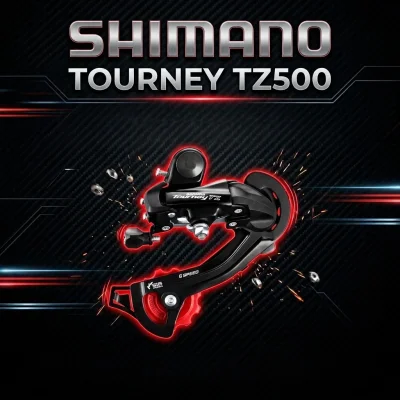 CAMBIO TRASEIRO SHIMANO TOURNEY TZ500 6 / 7 VEL