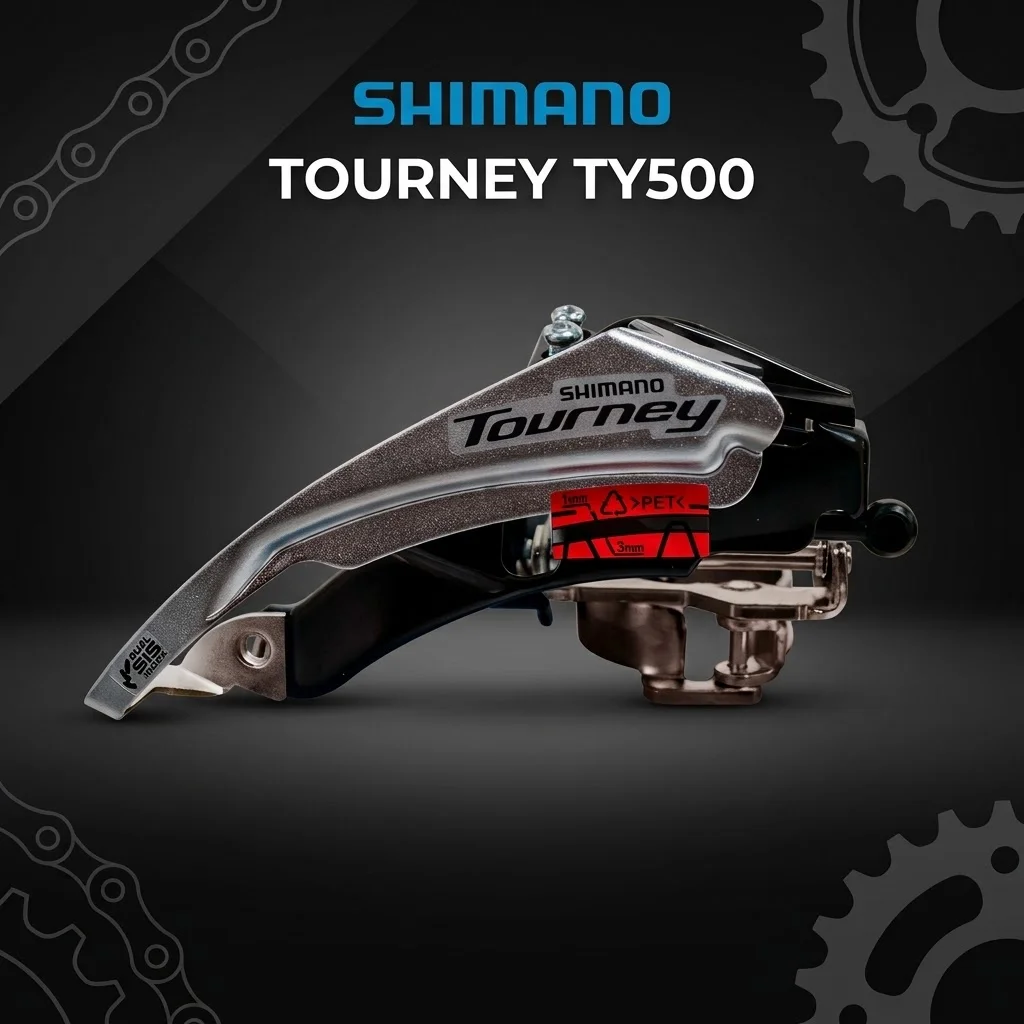 CAMBIO SHIMANO TOURNEY FD-TY500 DUAL DIANTEIRO
