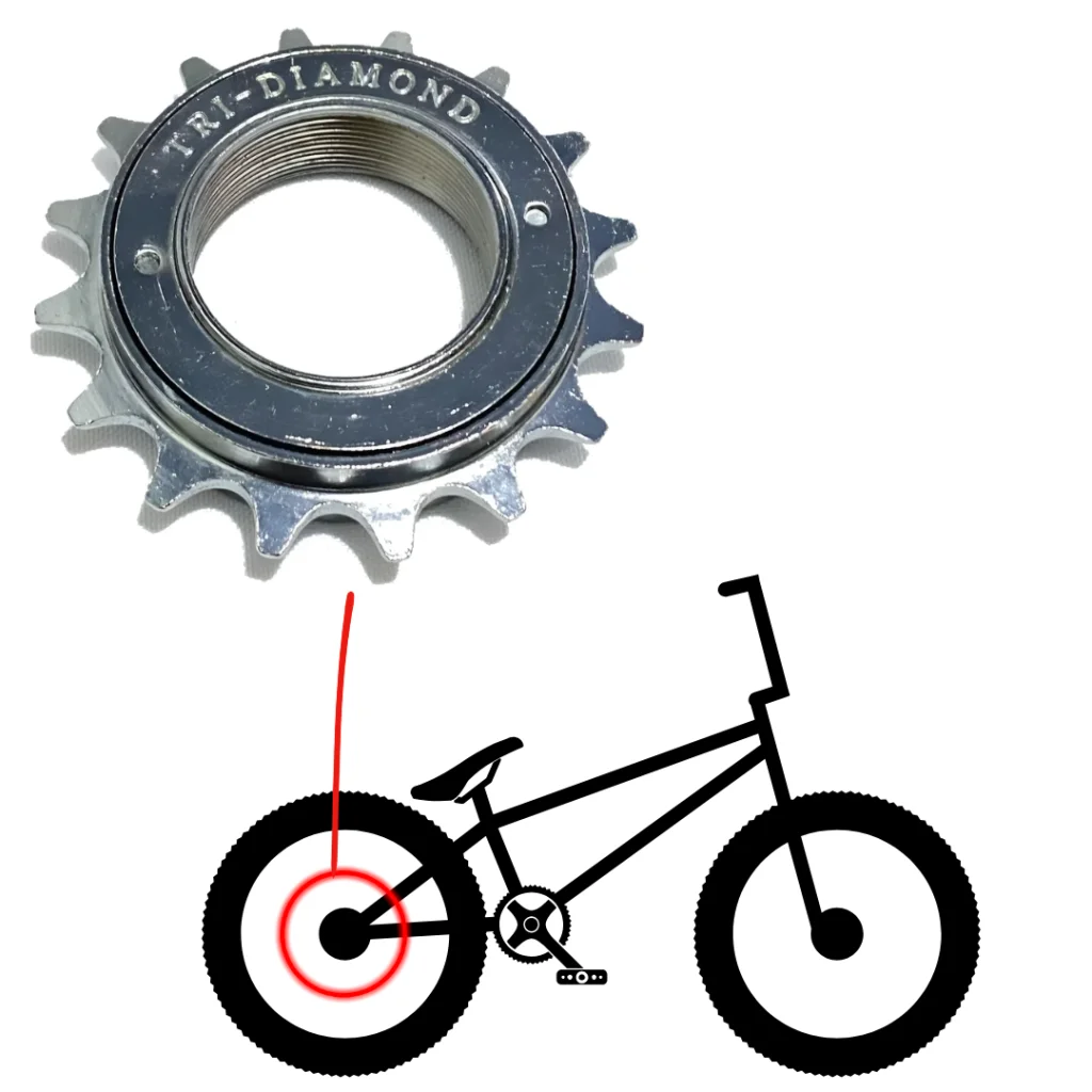 CATRACA TRI-DIAMOND 16T PARA BMX