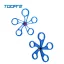 CHAVE TOOPRE TAMPA SUSPENSAO 5 MEDIDAS ALUMINIO & NYLON