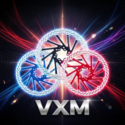 DISCO FREIO VXM 160MM & 180MM VARIAS CORES