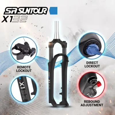 SUSPENSAO SRSUNTOUR X1 32 100MM 15*110MM R29