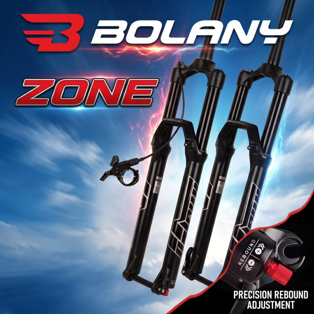 SUSPENSAO BOLANY ZONE RETO 120MM 9MM TRAVA NO GUIDAO