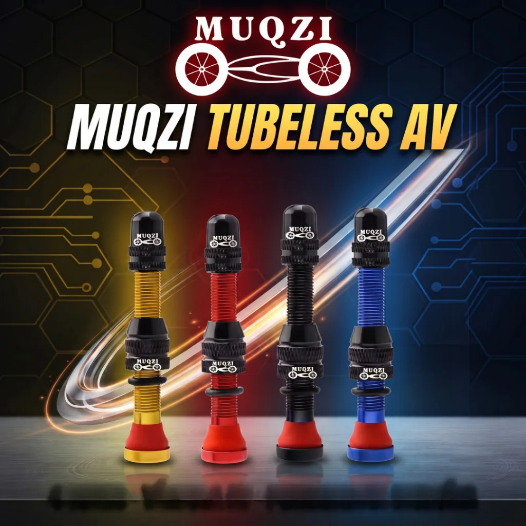 BICO TUBELESS MUQZI AV 40MM & 60MM VARIAS CORES