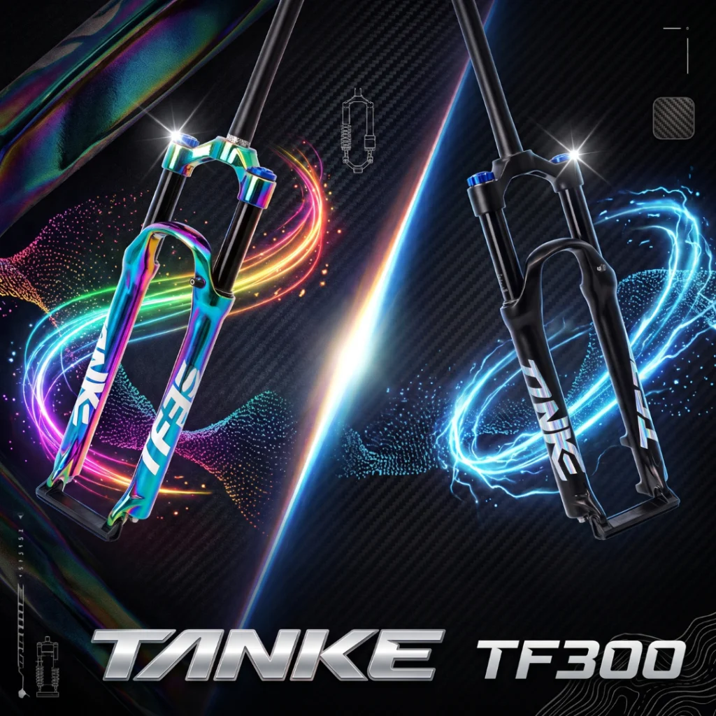 SUSPENSAO TANKE TF300 RETO 120MM 9MM TRAVA OMBRO