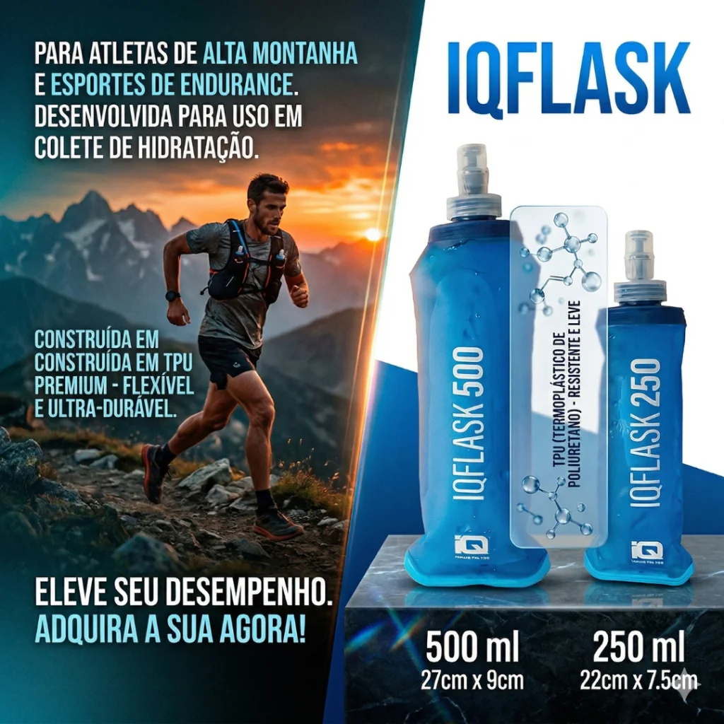 GARRAFA IQFLASK TPU 250ml & 500ml