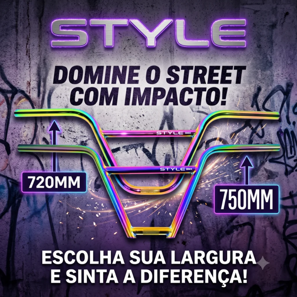 GUIDAO BMX STYLE 720MM & 750MM CAMALEAO