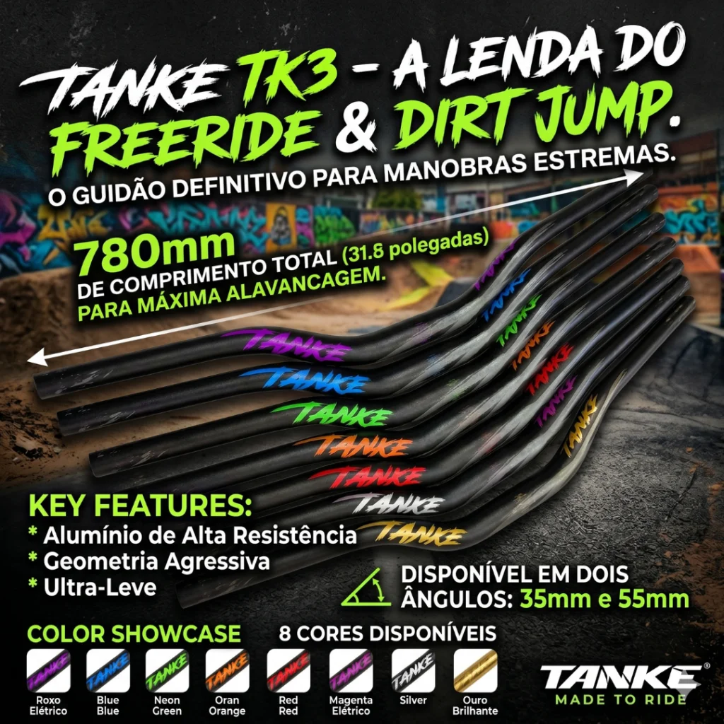 GUIDAO TANKE TK3 VOADOR 780MM LIFT 35MM & 55MM 