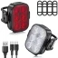 KIT LANTERNA E SINALIZADOR 6 LED 