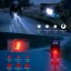 KIT LANTERNA E SINALIZADOR 6 LED 