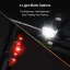 KIT LANTERNA E SINALIZADOR BICYCLE LIGHT 300 LUMENS 