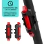 KIT LANTERNA & SINALIZADOR 1000 LUMENS 
