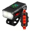 KIT LANTERNA & SINALIZADOR 1000 LUMENS 