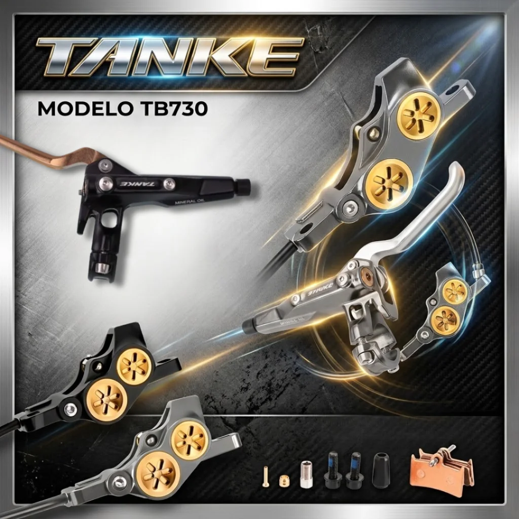 FREIO TANKE TB-730 HIDRAULICO 4 PISTAO