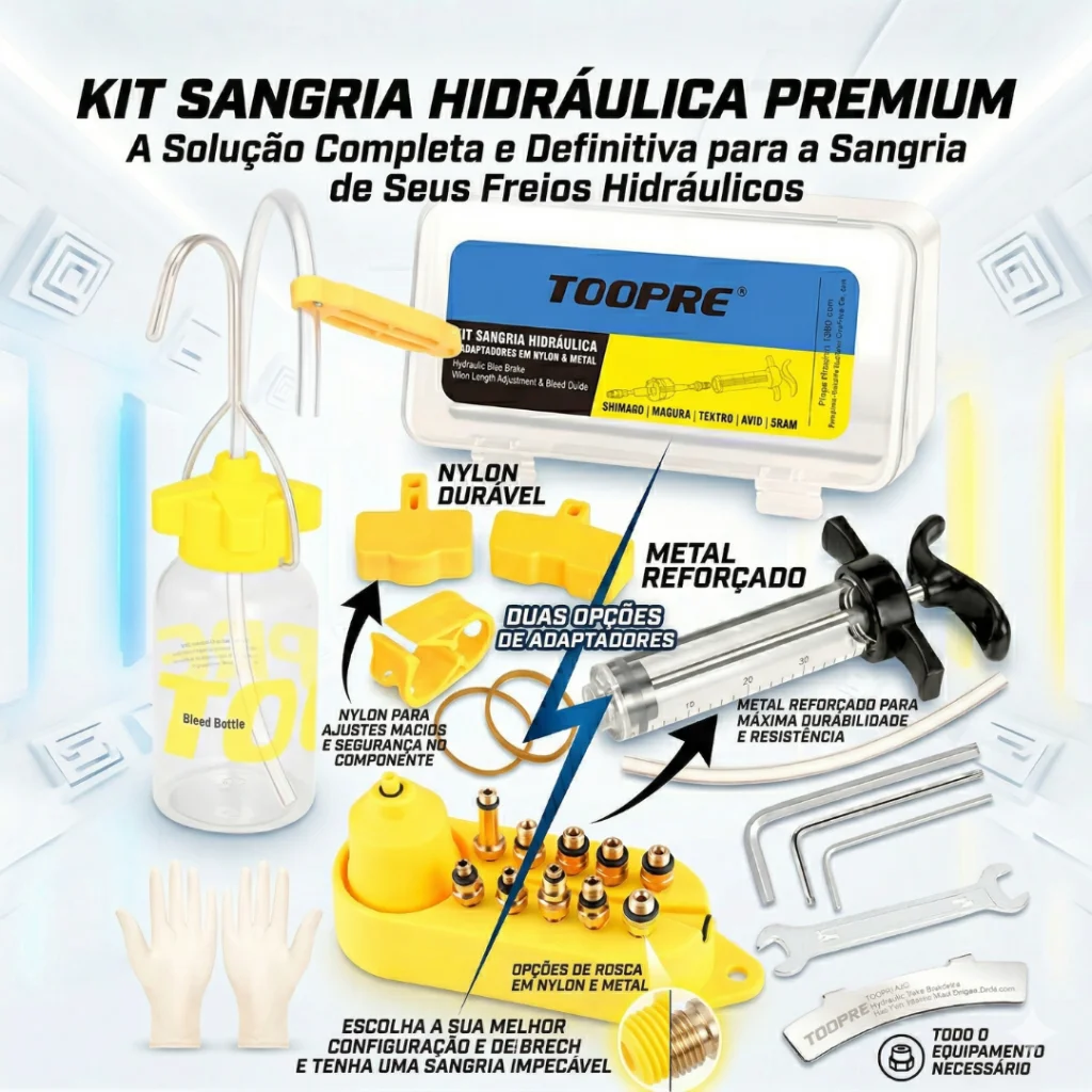 KIT TOOPRE SANGRIA FREIO HIDRAULICO 