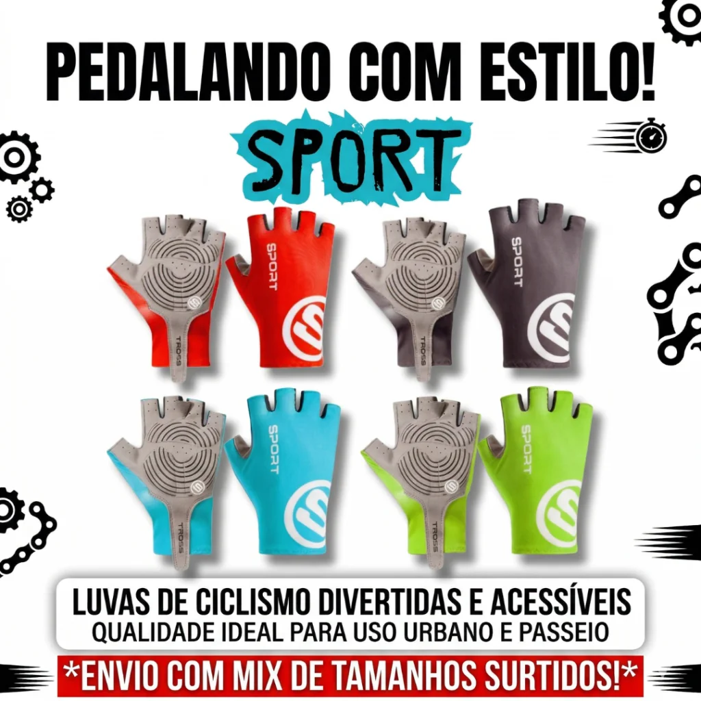 LUVA SPORT PARA CICLISMO