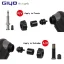 BOMBA AR GIYO GP-41S MINI MANOMETRO 100 PSI