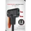 BOMBA AR SUPER PUMP MANOMETRO APOIO PE 160 PSI