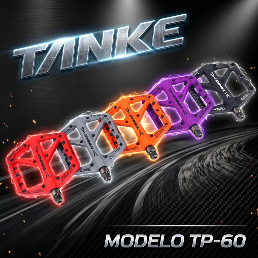 PEDAL TANKE PLATAFORMA TP-60 NYLON VARIAS CORES