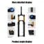 SUSPENSAO BOLANY DH CONICO 38MM 160MM 15*110MM R29