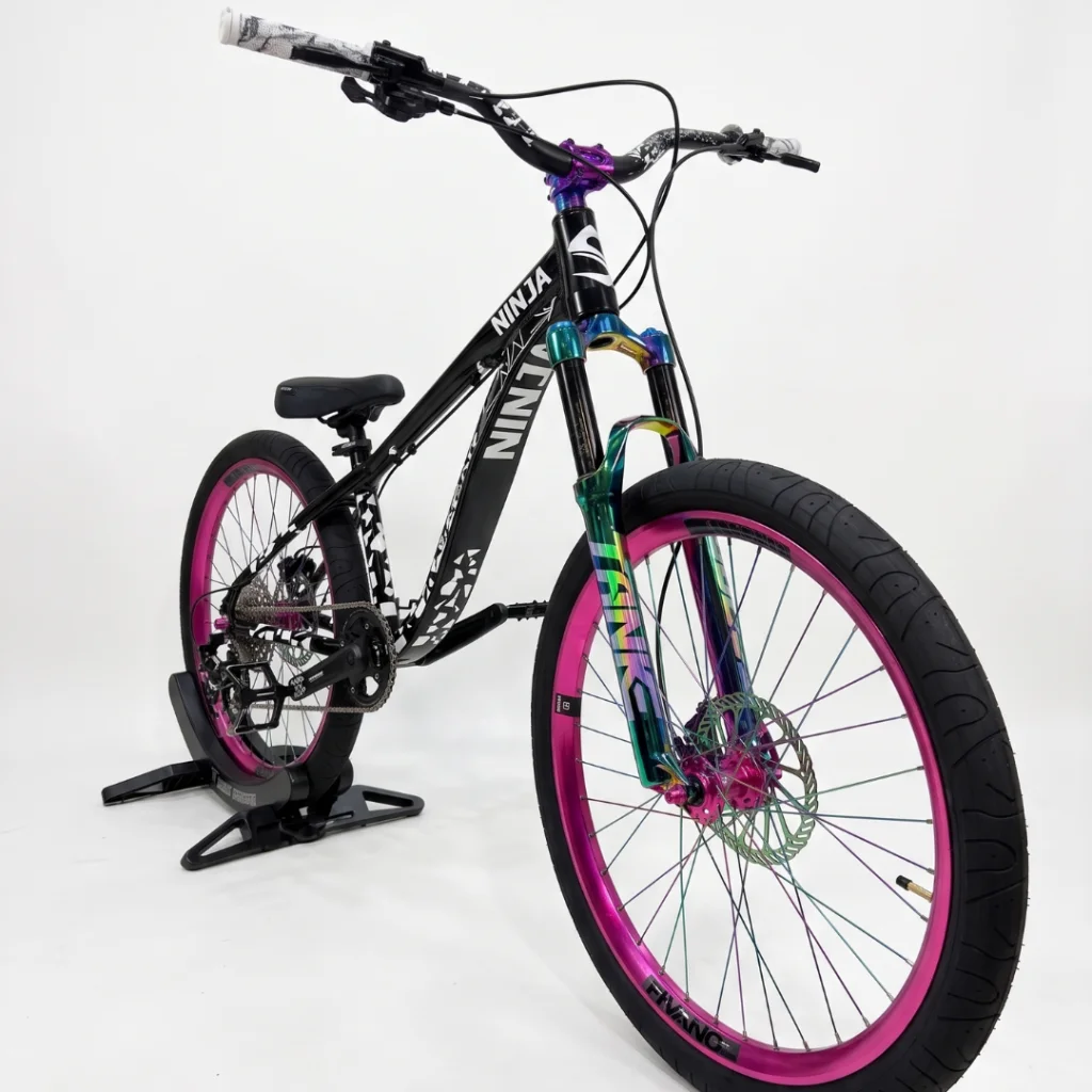 BICICLETA STUNT NINJA DIRT JUMP FREERIDE - BLACK