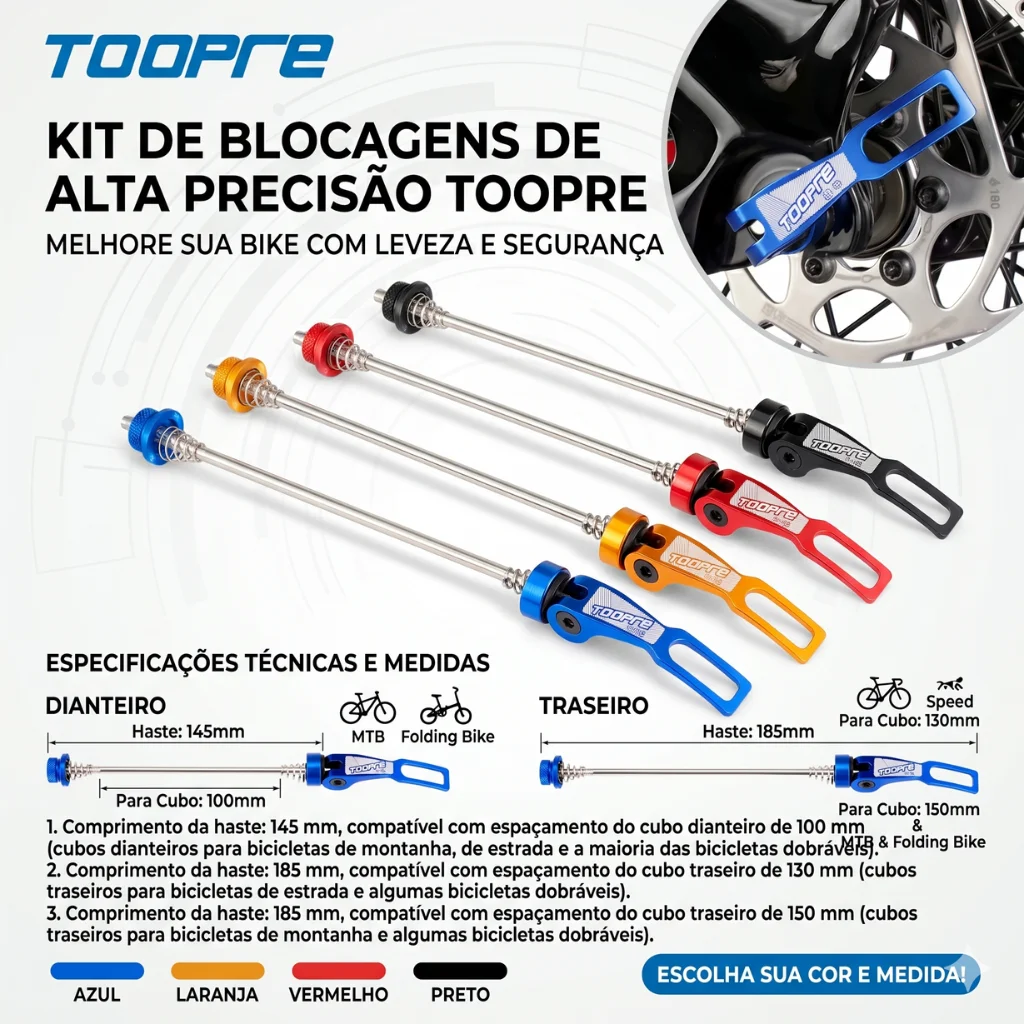BLOCAGEM TOOPRE 145MM/185MM PARA CUBO