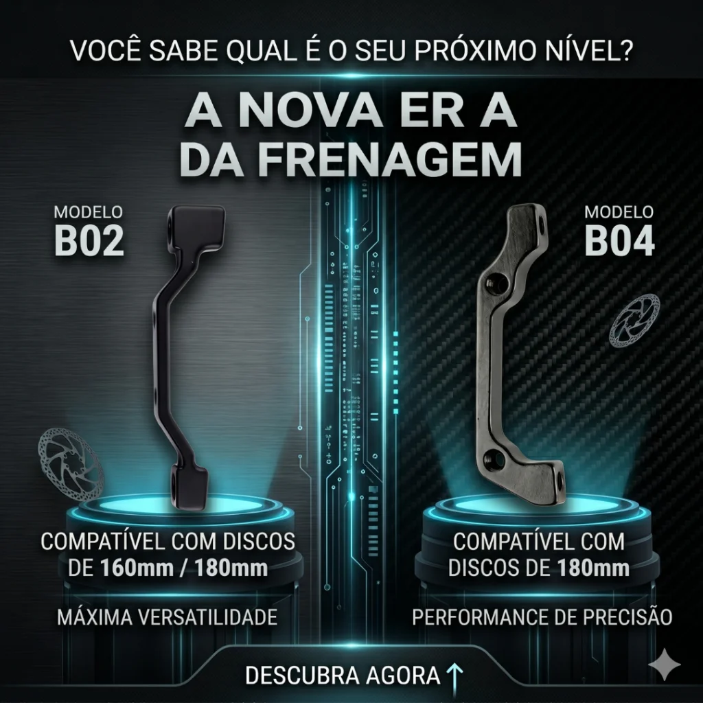 ADAPTADORES DISCO FREIO B02 & B04 