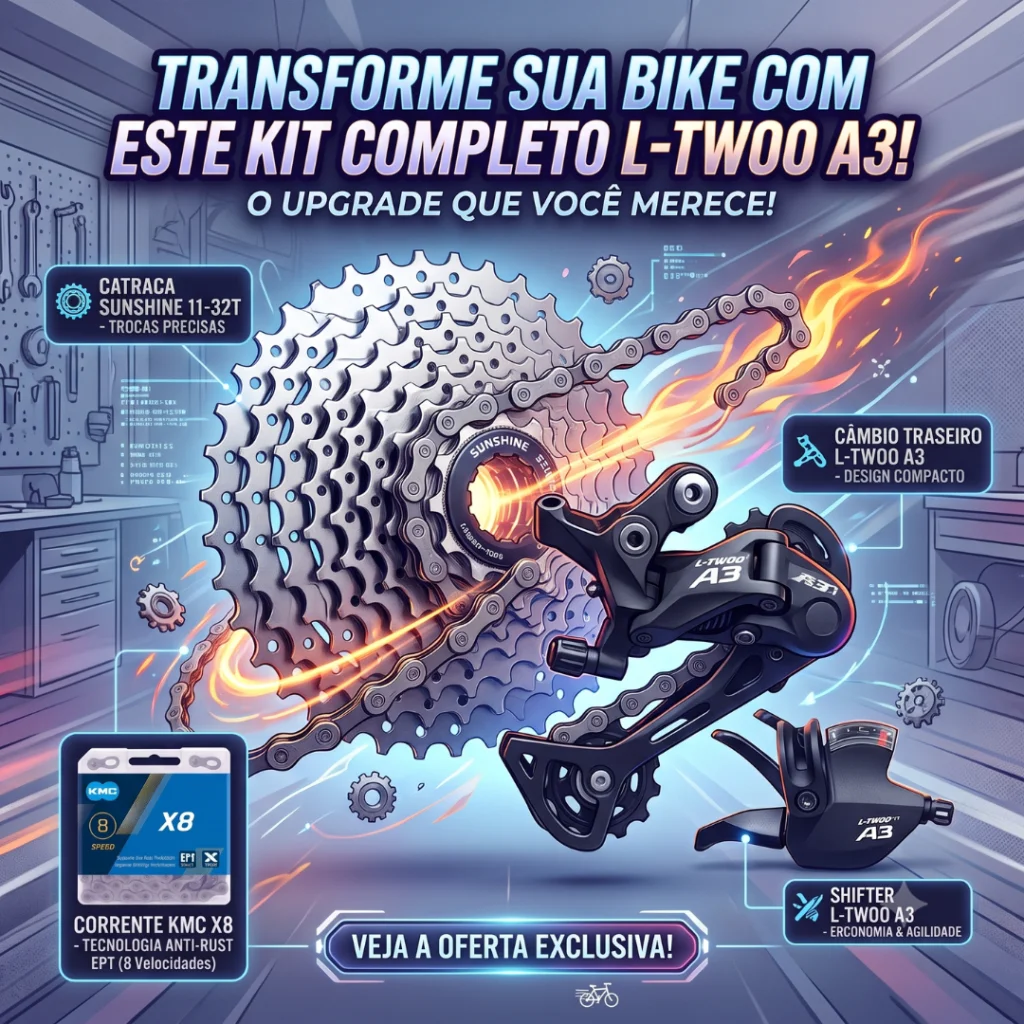 KIT TRANSMISSAO L-TWOO 8 VELOCIDADES
