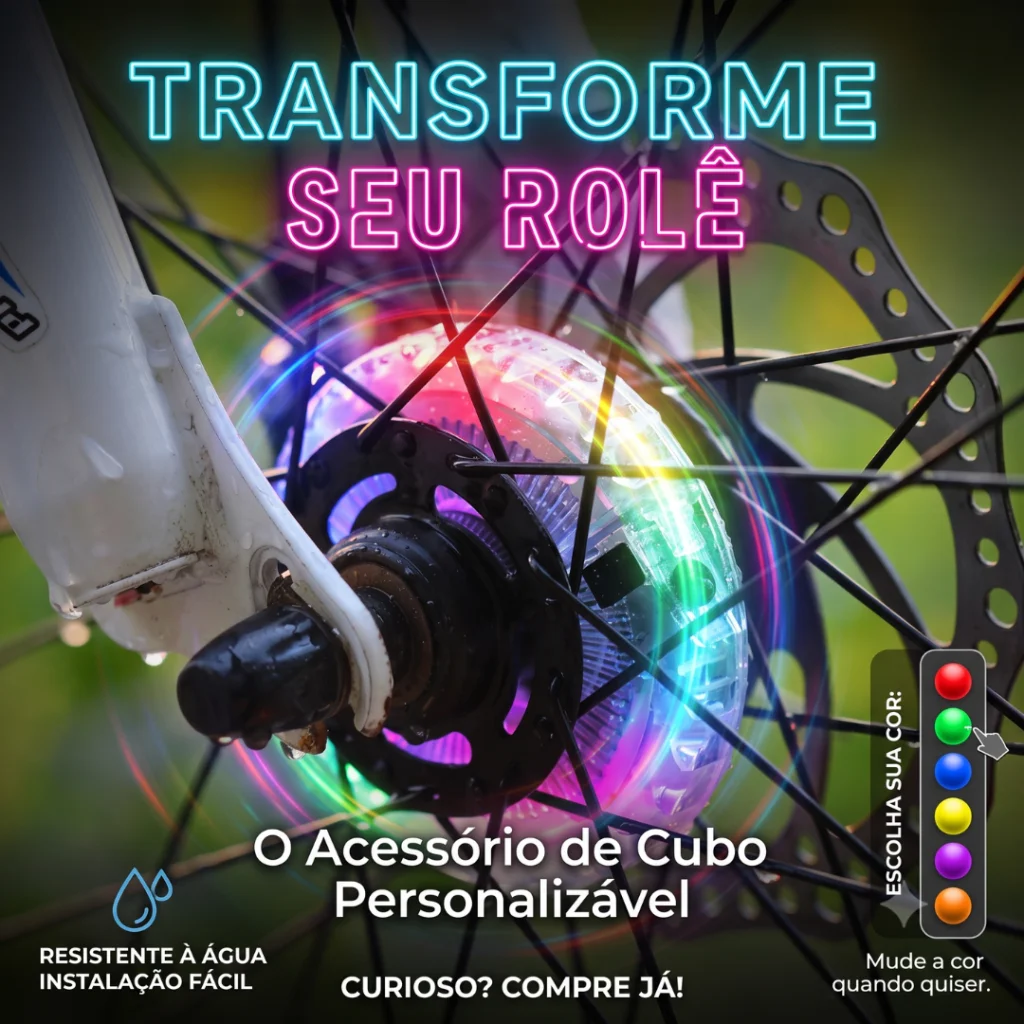 SINALIZADOR COLORIDO PARA CUBO EM LED
