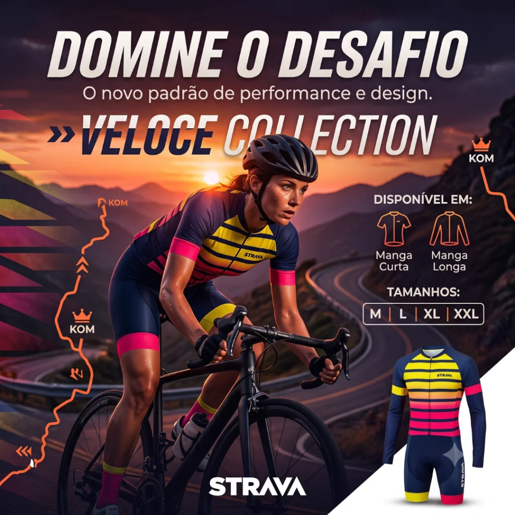 ROUPA STRAVA FEMININA MODELO VELOCE
