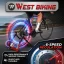 ROLO TREINAMENTO WEST BIKING COM REGULAGEM 6 VELOCIDADE