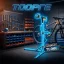 SUPORTE TOOPRE CAVALETE MANUTENCAO BICICLETA TL06L