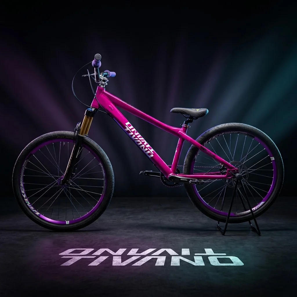 BICICLETA TIVANO BOMB DIRT JUMP FREERIDER - PINK