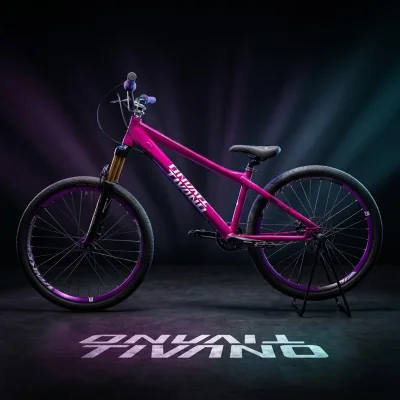 BICICLETA TIVANO BOMB DIRT JUMP FREERIDER - PINK