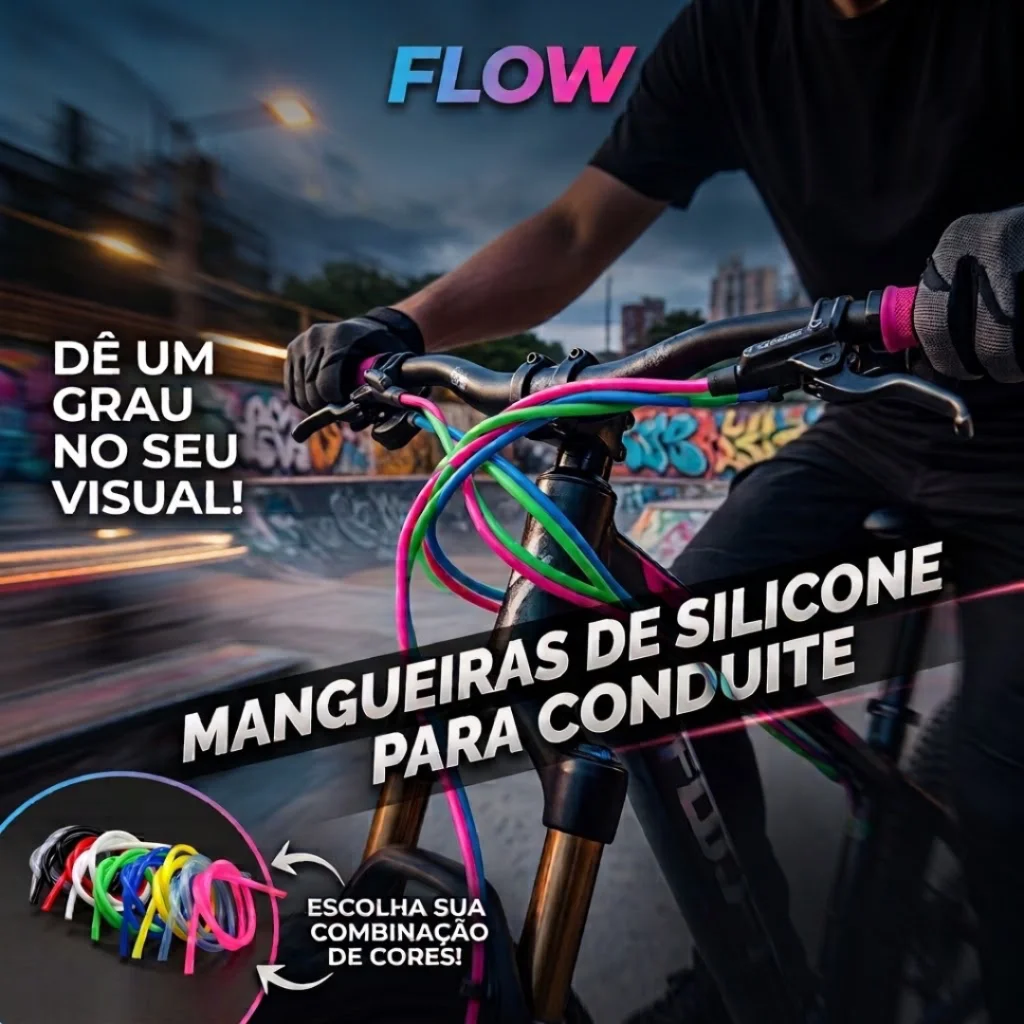 MANGUEIRA FLOW SILICONE VARIAS CORES 
